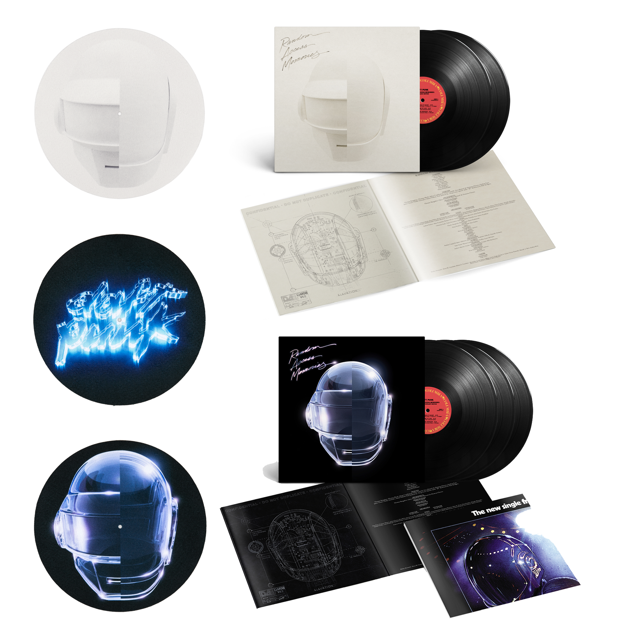 RANDOM ACCESS MEMORIES DRUMLESS + 10th ANNVERSARY EDITION BUNDLE – Daft ...